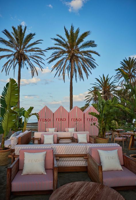 Miami Beach Club, Marbella Beach, Marbella Club, Beach Cabana, Beach Events, Marbella Spain, Beach Boutique, Beach Bars, Club Design