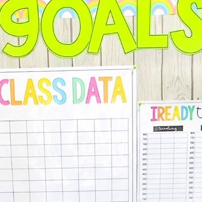 Yari | Teaching Ideas | Classroom Activites on Instagram: "A class-wide data wall helps build community and encourages team work. 🙌🏼✨ These WHOLE-CLASS data posters are designed to track assessment averages each week. Students are able to see how the class performed on different standards and set class goals. Each week, a student leader graphed average assessment data. We tracked reading standards and math chapter tests. We also tracked our iReady progress on diagnostic assessments. *Please Kindergarten Data Wall, Class Goals, Data Wall, Tracking Reading, Build Community, Team Work, Self Assessment, Fifth Grade, Community Building