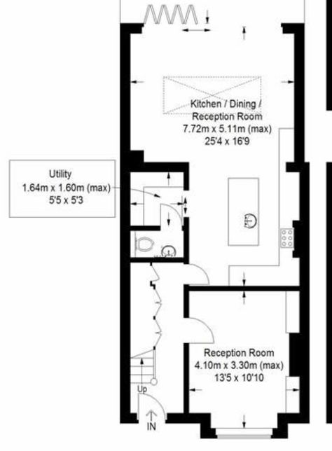 1930s Terraced House Extension, Terraced House Extension Floorplan, 1930s Extension Floorplan, 1930s House Floorplan, Terrace House Extension Floor Plans, 1930s Kitchen Extension, 1930s House Extension Floorplan, Kitchen Extension Floor Plan, Dormer Extension