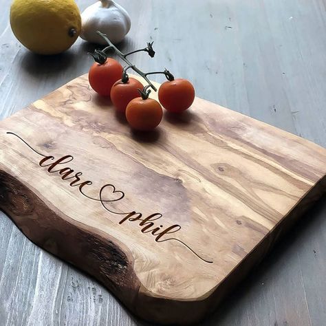 Engraved Chopping Board, Live Edge Charcuterie Board, Cheeseboard Gift, Engraved Cheese Board, Personalised Chopping Board, Personalized Cheese Board, Wood Cheese Board, Wood Serving Board, Wood Boards