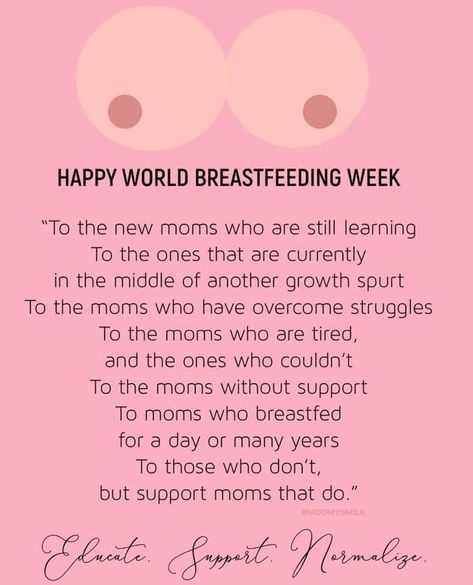 World Breastfeeding Week is commemorated from 1 to 7 August. This year the theme is “Step Up for Breastfeeding: Educate and Support”, aiming to encourage parents and communities to promote, protect and support breastfeeding in order to improve the health of babies.   Exclusive breastfeeding for six months best for babies everywhere WHO […] Breastfeeding Quotes, Baby Captions, World Breastfeeding Week, Breastfeeding Week, Exclusive Breastfeeding, 7 August, Mom Life Quotes, Lactation Consultant, Dance Workout Videos