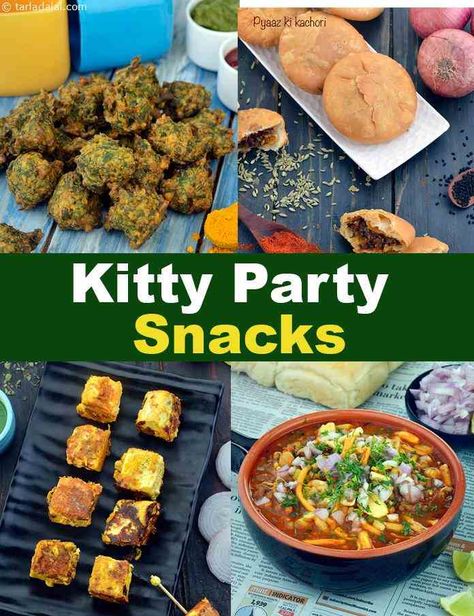 Kitty Party Snack Recipes Kitty Party Snacks Indian, Party Snack Recipes, Quick Indian Snacks, Evening Snacks Indian, Taco Recipes Mexican, Healthy Indian Snacks, Hot Snacks, Baby Corn, Party Snack Food