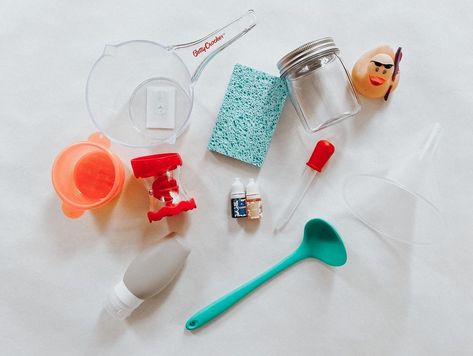 Homeschooling Happy on Instagram: “Our April Showers sensory bin kit! ⏩⏩ Swipe to see it all set up in our bin! This sensory bin kit included a measuring cup with a spout…” Sensory Bin, Measuring Cup, April Showers, All Seeing, Sensory Bins, Measuring Cups, See It, Brushing Teeth, Shower