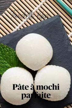 Desserts Japonais, Mochi Recipe, Bento Recipes, Japanese Dessert, Exotic Food, Batch Cooking, World Recipes, Asian Cooking, Nutrition Recipes