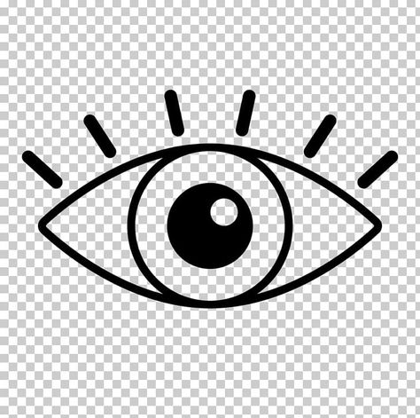 Eyeball Clipart, Simple Eye Drawing, Eye Png, Eyes Icon, Eye Vector, Eyes Png, Eye Outline, Eye Stencil, Illustration Rendering