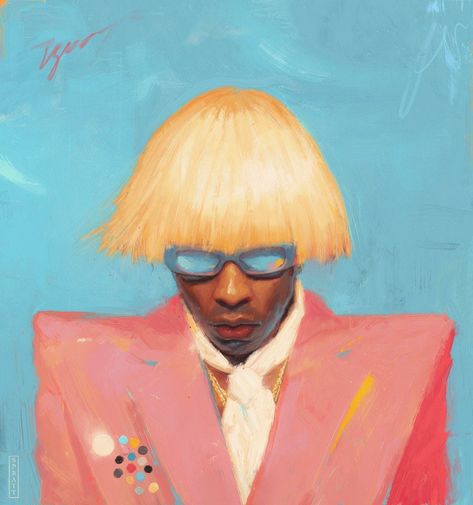 Tyler The Creator Fan Art, Tyler Fanart, Tyler Igor, New Magic Wand, Ceelo Green, Cartoon Pop, Tyler The Creator Wallpaper, Up Painting, Album Of The Year