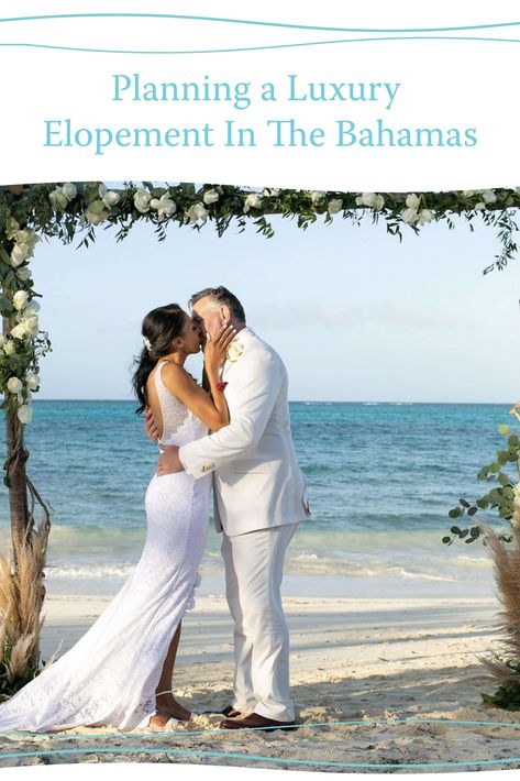 If you are wanting a dream worthy beach wedding ceremony consider eloping in the Bahamas! With tons of destination wedding locations the Bahamas is a magical place to elope. Save this pin to your wedding planning board if you are planning an elopement in the Caribbean. Bahamas Wedding Ideas, Diy Elopement, Bahamas Wedding Venues, Bahamas Beach, Exuma Bahamas, Beach Wedding Ceremony, Atlantis Bahamas, Bahamas Wedding, Planning Board