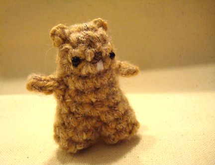 groundhog 009 Woodland Christmas Theme, Happy Groundhog Day, Repeat Crafter Me, Groundhog Day, Quick Crochet, Animal Dolls, Amigurumi Free Pattern, Stuffed Animal Patterns, Crochet Animals