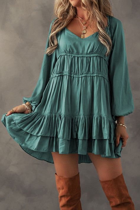 Will ship in approximately two weeks Tiered Ruffle Mini Dress, Maxi Skirt Outfits, Fitted Mini Dress, Printed Wide Leg Pants, Weather Wear, Plus Size Maxi, Ruffle Mini Dress, Ribbed Knit Sweater, Plus Size Maxi Dresses