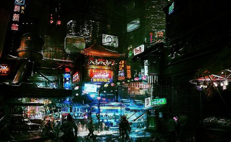 https://flic.kr/p/A5SVSf | Hong Kong IS Cyberpunk These Broken Stars, Sci Fi City, Sci Fi Environment, Asian Architecture, City At Night, Cyberpunk Anime, New Retro Wave, Cyberpunk City, Arte Cyberpunk