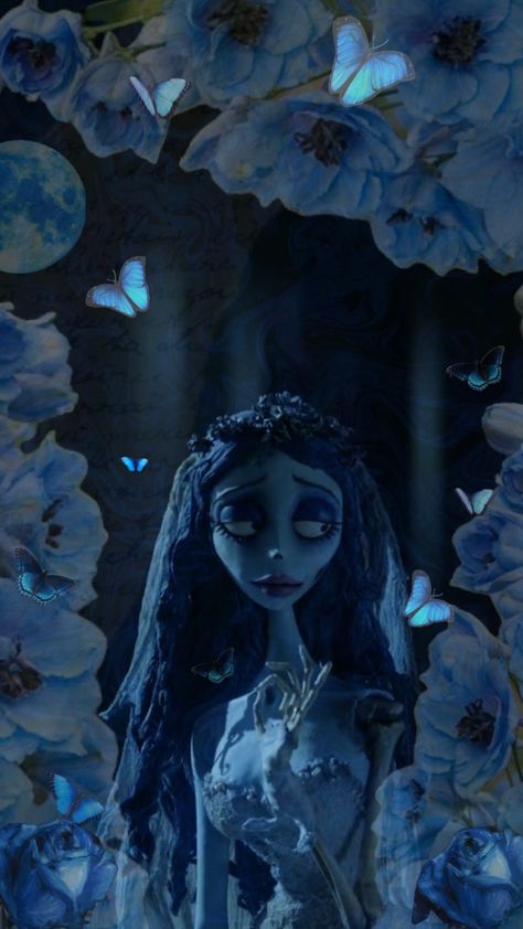 #myfirstshuffle #halloween #corpsebride #mood Corpse Bride Wedding, Corpse Bride Art, Emily Corpse Bride, Tim Burton Art, Art Gallery Wallpaper, Iphone Wallpaper Themes, Corpse Bride, Homescreen Wallpaper, Cute Cars