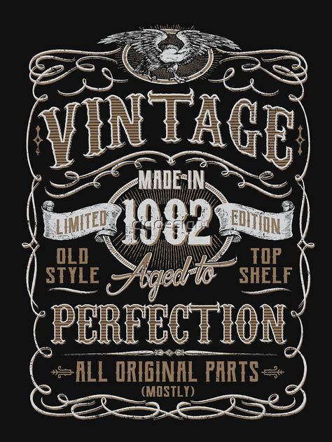 1958 Birthday, Vintage Aged To Perfection, 71 Birthday, 47th Birthday, 50th Birthday Shirts, Birthday Vintage, Aged To Perfection, 50th Birthday Gifts, Vintage Birthday