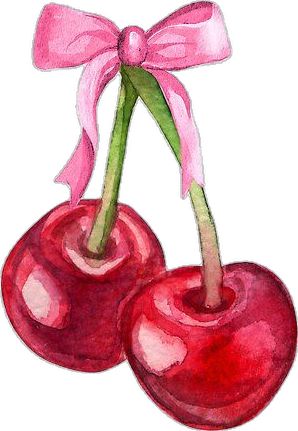 cherries with bow coquette by createbytae | Redbubble Bow Coquette, Bow Wallpaper, Red Cherry, Texture Art, Pink Bow, Stretched Canvas Prints, Wall Collage, Canvas Poster, Pretty Wallpapers