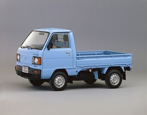 Honda Pickup, Acty Truck, San Fransokyo, Small Pickups, Car Honda, Kei Car, Old Vintage Cars, Japanese Domestic Market, Small Trucks