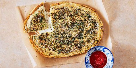 Mozzarella-Stuffed Garlic-and-Herb Bread | Martha Stewart Garlic And Herb Bread, Crust Bread, Stuffed Crust, Hot Appetizers, Herb Bread, Yeast Bread Recipes, Superbowl Snacks, Cheddar Soup, Cheese Fries