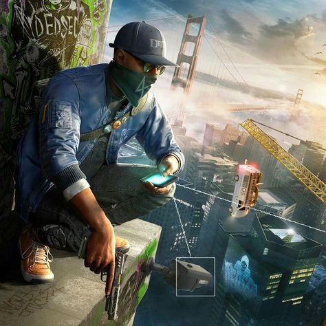 Marcus Holloway, Watch Dogs Game, Watch Dogs 1, Watchdogs 2, Watch Dogs 2, Video Game Images, Arte Hip Hop, Hacker Wallpaper, Hd Wallpapers For Mobile