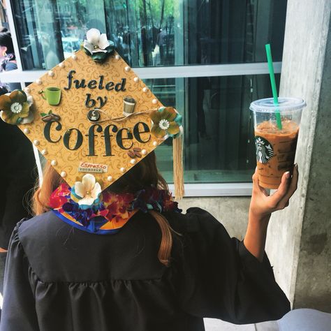 Graduation cap ☕️ Diy Graduation Caps, Graduate Cap, Quote Relationship, Grad Cap Decorated, Masters Graduation, Ra Boards, High School Graduation Cap, College Graduation Cap Decoration, Grad Hat