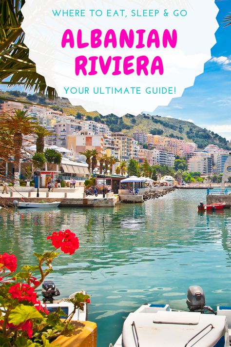 Albania Travel Blog: Here is your best guide to the Albanian Riviera. We cover what to do while you are there, plus where to sleep and eat. #AlbaniaTravel #AlbaniaRiviera #Hotels #AlbaniaCuisine #BalkansTravel  #TravelTips Albanian Riviera, Visit Albania, Villa Apartment, Albania Travel, Balkans Travel, Vietnam Travel Guide, Tirana Albania, The Balkans, House Villa