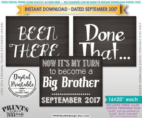 4th baby Pregnancy Announcement due SEPTEMBER by PRINTSbyMAdesign One Hour Photo, Big Brother Big Sister, Been There Done That, Baby Pregnancy, Chalkboard Style, My Turn, Cadeau Photo, Baby Reveal, Pregnancy Reveals