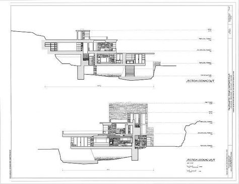Frank Loyd Wright Houses, Falling Water Frank Lloyd Wright, Frank Lloyd Wright Usonian, Falling Water House, Water Architecture, Frank Lloyd Wright Architecture, Terrace Furniture, Library Reference, Falling Water
