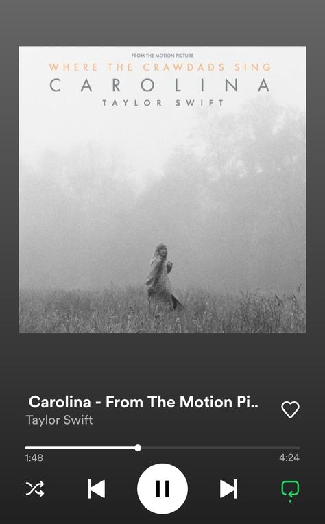 Taylor Swift Carolina, Carolina Taylor Swift, Kya Clark, Carolina Song, Taylor Swift Spotify, Crawdads Sing, Infj T, Swift Lyrics, Taylor Swift Videos