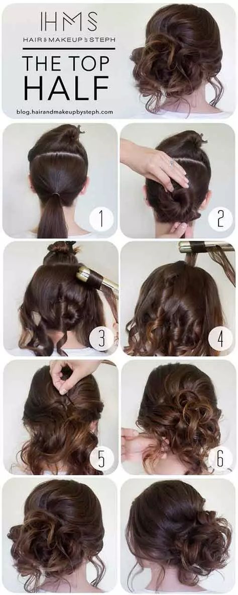 Easy Updo Hairstyles, Wedding Hairstyles Tutorial, Hoco Hair Ideas Updo Hairstyle, Hairdo Wedding, Top Hairstyles, Homecoming Hair Down, Wedding Hairstyles Updo, Hoco Hair Ideas, Hoco Hair