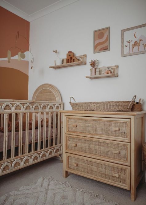 Boys Safari Bedroom, Boho Nursery Ideas, Shared Girls Bedroom, Baby Nursery Inspiration, Best Room, Pink Bedroom For Girls, Baby Room Neutral, Nursery Room Design, Baby Room Inspiration