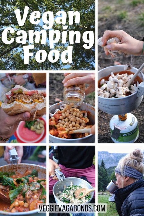 This complete guide to vegan camping food is for all you adventurous herbivores out there. It contains recipes, food tips and inside knowledge to help you make the most of your trip. #vegancampingfood #vegancampingfoodideas #vegancampingfoodmeals  #vegancampingfoodrecipes #vegancampingfoodnofridge #vegancampingfoodnocook Vegan Campfire Food, Vegan Camping Food Make Ahead, Easy Vegan Camping Meals, Camping Meals Vegan, Vegan Hiking Food, Vegan Camping Recipes, Camping Food Vegan, Vegan Travel Food, Vegetarian Camping Meals