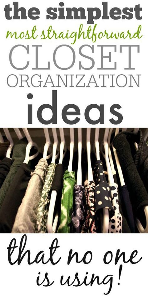 Simple Closet Organization Ideas, Simple Closet Organization, Easy Closet Organization, Organizar Closet, Diy Rangement, Closet Organization Ideas, Simple Closet, Ideas Para Organizar, Household Organization