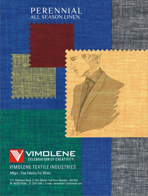 ‪#‎MoonstruckAdvertising‬ Spreading Creativity. Creative Ad designed for Vimolene Textile by Moonstruck. Fabric Creative Ads, Learn Photo Editing, Textile Company, Textile Industry, Creative Ads, Fine Fabric, Jacquard Fabric, Ad Design, Social Media Post