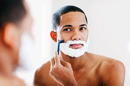 Razor bump remedies for men of color Razor Bumps Remedy, Rice Water For Face, Razor Bump, Shea Butter Lotion, Shaving Tips, Razor Bumps, Razor Burns, Shaving Set, Shave Gel