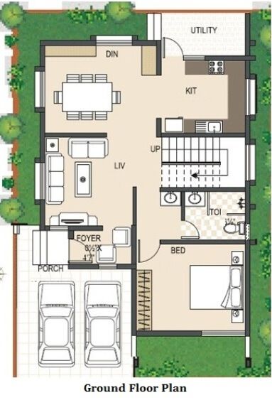 Readymade Floor Plans | Readymade House Design | Readymade House Map | Readymade Home Plan Duplex House Plans Modern, 30x50 House Plans, House Plans Modern, Budget House Plans, West Facing House, 20x40 House Plans, 30x40 House Plans, Duplex Floor Plans, 2bhk House Plan