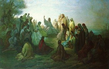 Gustave Dore - 102 artworks - Art Renewal Center Daily Gospel, Jesus Teachings, Life Of Christ, Gustave Dore, Jesus Painting, Light Of The World, The Kingdom Of God, New Testament, Teaching Art