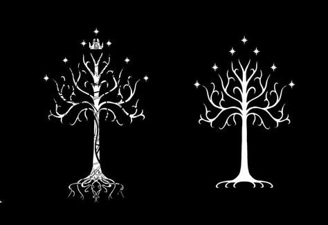 White tree of Gondor White Tree Of Gondor Tattoo, Gondor Tattoo, Tree Of Gondor Tattoo, White Tree Of Gondor, Tree Of Gondor, Lotr Tattoo, Rings Tattoo, Breast Image, Lord Of The Rings Tattoo