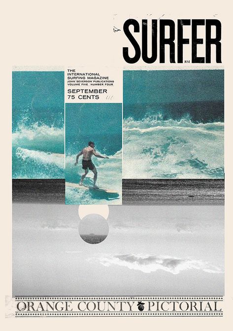 Magazine Collages, Surfing Images, Surfer Aesthetic, Surfer Magazine, Surf Poster, Surf Brands, Journey Mapping, Magazine Collage, Magazine Layout Design