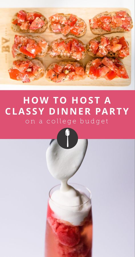 It's Possible to Throw a Classy AF Dinner Party on a College Budget... Here's How Dinner For Him At Home, Birthday Dinner For Him, Classy Dinner Party, Dinner For Him, Dinner Hosting, Dinner Party Menu Ideas, Dinner Party Planning, College Budget, Party Menu Ideas