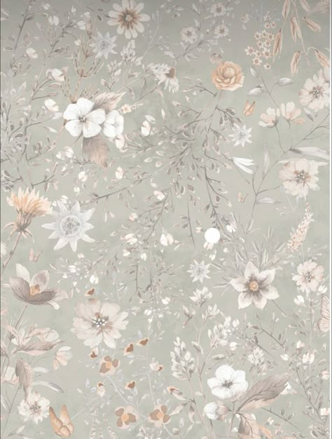 Vintage Wallpaper Patterns, Wallpaper Iphone Boho, Vintage Flowers Wallpaper, Simple Phone Wallpapers, Cute Simple Wallpapers, A Wallpaper, 背景 シンプル, Backgrounds Phone Wallpapers, Kim K