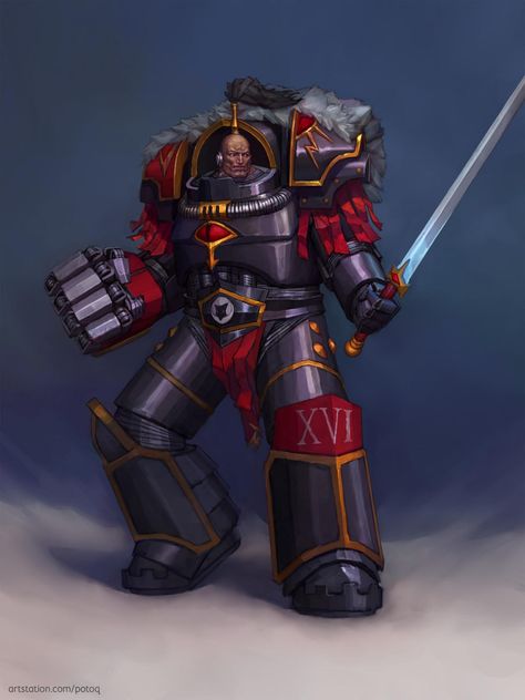 Ezekyle Abaddon, Solar Auxilia, Chaos Space Marines, Warhammer 40k Memes, Sons Of Horus, 40k Art, 40k Artwork, The Horus Heresy, Warhammer 40k Art