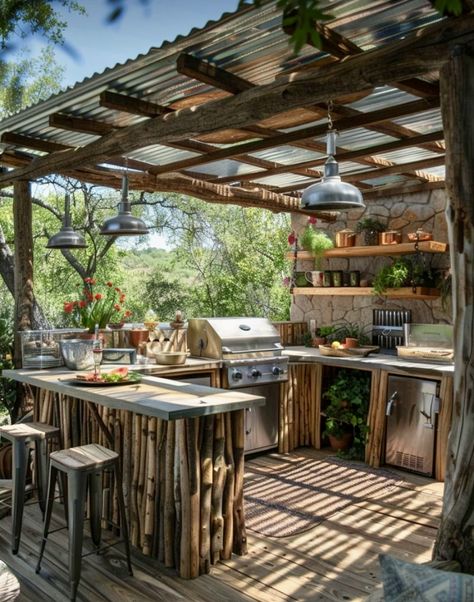 Prefab outdoor kitchen