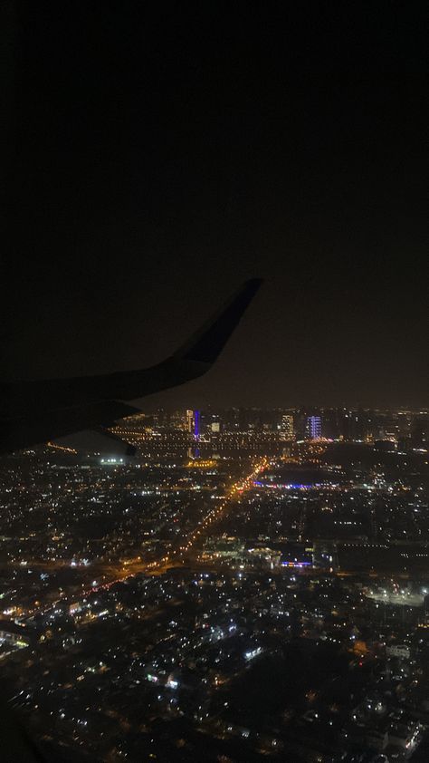 Window View Night, Plane View, Airplane Window View, Duke Bike, Plane Photos, Airport Aesthetic, Airplane Window, Plane Travel, Driving Photography