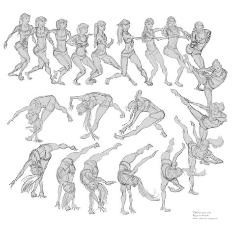 Dance High-Kick - Bodies In Motion Animation Panels, Flip Drawing, Bodies In Motion, Animation Drawing Sketches, Animation Storyboard, Animation Character, Frame By Frame Animation, Animation Sketches, Gesture Drawing