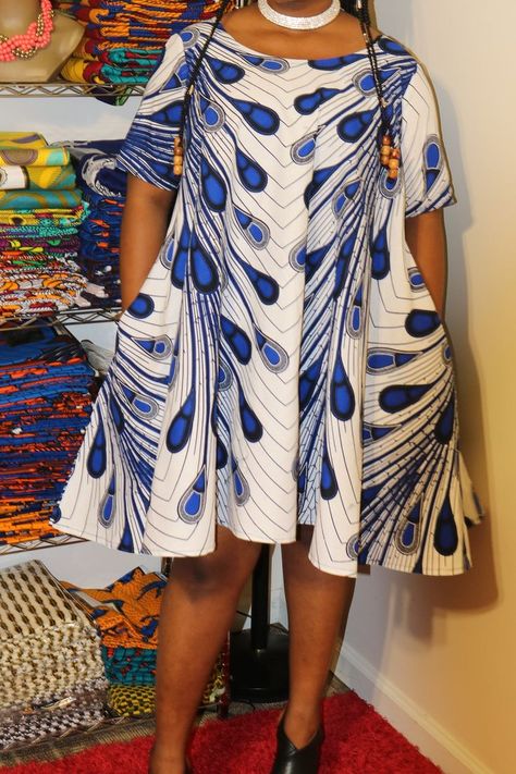 Fashionable Work Outfit, Dress Ankara, Loose Dresses, Dress African, Circle Dress, African Print Dress, Ankara Dress, African Print Dresses, Africa Fashion