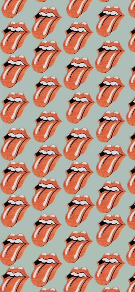 iphone rolling stones tongue background Rolling Stones, Iphone, Orange, Green, Pattern, Pins, Blue, White