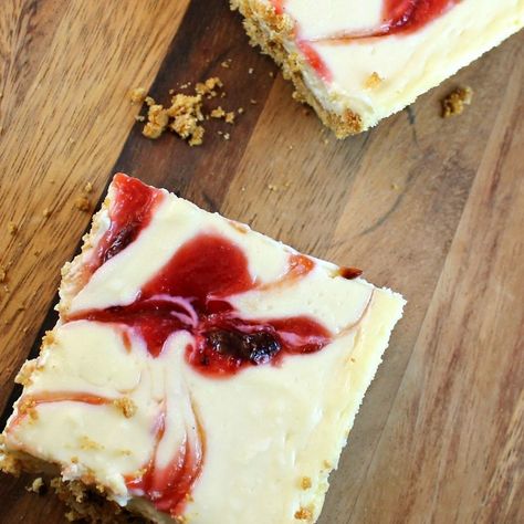 undefined recipe on Food52 Plum Cheesecake, Cinnamon Graham Cracker Crust, Swirled Cheesecake, Plum Compote, Cream Cheese Bars, Sweet And Spicy Chicken, Mood Inspiration, Martha Stewart Recipes, Cheesecake Bar Recipes