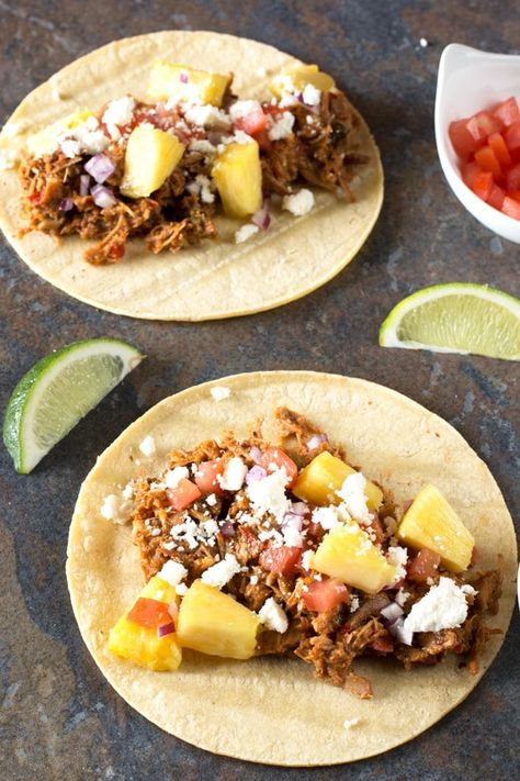 Instant Pot Tacos, Pork Tenderloin Tacos, Street Taco Recipe, Tacos Al Pastor, Slow Cooker Tacos, Pork Tacos, Instant Pot Pork, Tenderloin Recipes, Pork Tenderloin Recipes