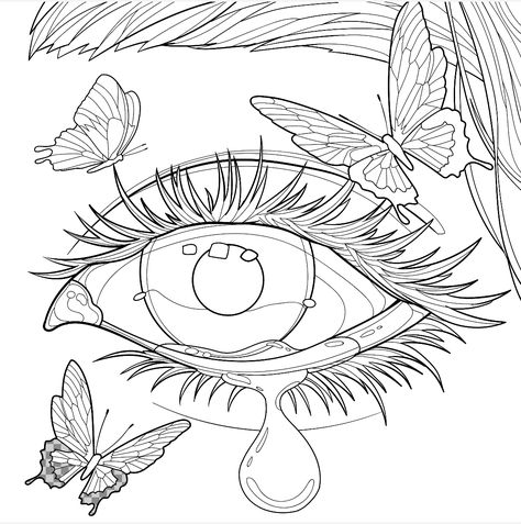 Art Therapy Coloring Pages, Hippie Coloring Pages, Mama Tattoo, Procreate Tips, People Coloring Pages, Coloring Pages For Grown Ups, Witch Coloring Pages, Adult Coloring Books Printables, Coloring Pages Inspirational