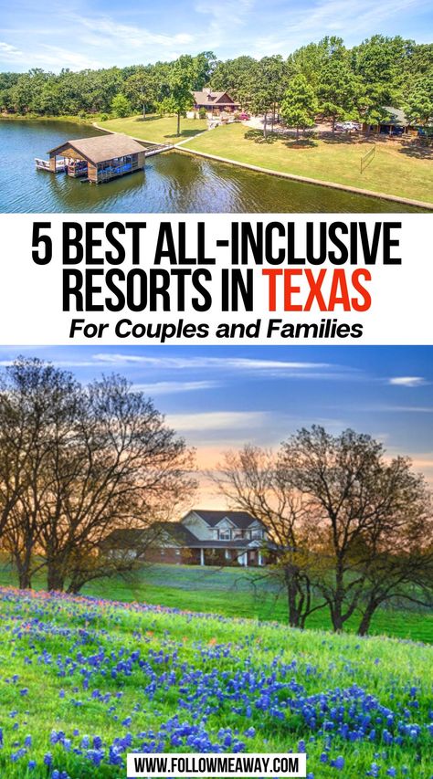 5 Best All-Inclusive Resorts in Texas For Couples and Families Resorts In Texas, Texas Resorts, Lux Travel, Things To Do In Texas, Texas Travel Guide, Texas Baby, Texas Things, Visit Texas, Best All Inclusive Resorts