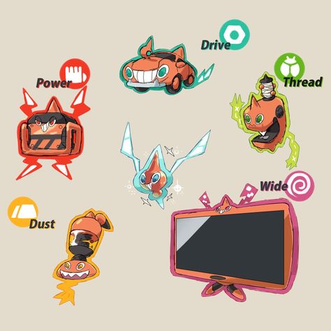 Rotom Pokemon, Pokemon Project, Pokemon Game Characters, Pokemon Fusion Art, Pokemon Regions, Oc Pokemon, Pokemon Breeds, Pokemon Oc, Cute Sewing Projects