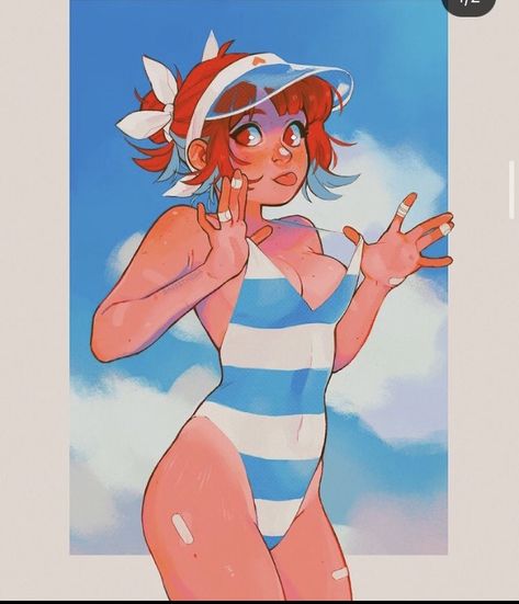 Art Manga, Dessin Adorable, Beach Baby, Arte Horror, Art Poses, Art Reference Photos, Cartoon Art Styles, Art Reference Poses, Pretty Art