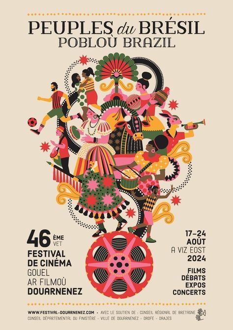 Latino Design, Film Festival Poster, Play Poster, Graphic Design School, Festival 2024, Dance Poster, Grafic Design, Festival Posters, Event Poster